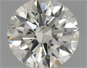 Natural Diamond 0.40 Carats, Round with Excellent Cut, H Color, SI1 Clarity and Certified by IGI