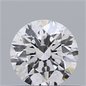 Natural Diamond 0.41 Carats, Round with Excellent Cut, E Color, VVS1 Clarity and Certified by GIA