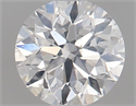 Natural Diamond 0.40 Carats, Round with Very Good Cut, F Color, SI2 Clarity and Certified by GIA