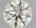 Natural Diamond 0.40 Carats, Round with Excellent Cut, I Color, VVS1 Clarity and Certified by IGI