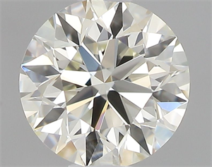 Picture of Natural Diamond 0.40 Carats, Round with Excellent Cut, I Color, VVS1 Clarity and Certified by IGI