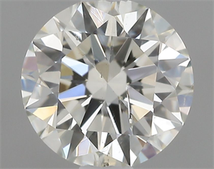 Picture of Natural Diamond 0.50 Carats, Round with Excellent Cut, J Color, SI2 Clarity and Certified by GIA