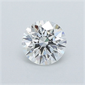 Natural Diamond 0.40 Carats, Round with Excellent Cut, G Color, VS1 Clarity and Certified by GIA