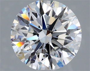 Picture of Natural Diamond 1.51 Carats, Round with Excellent Cut, F Color, VS2 Clarity and Certified by GIA