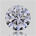 Natural Diamond 0.50 Carats, Round with Excellent Cut, J Color, SI2 Clarity and Certified by GIA