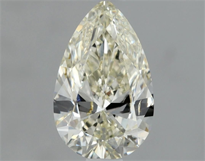 Picture of Natural Diamond 1.00 Carats, Pear with  Cut, K Color, SI1 Clarity and Certified by IGI