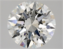 Natural Diamond 2.01 Carats, Round with Excellent Cut, G Color, SI1 Clarity and Certified by GIA