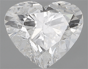 Picture of 0.71 Carats, Heart Diamond with  Cut, F Color, SI2 Clarity and Certified by GIA