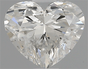 Picture of 0.70 Carats, Heart Diamond with  Cut, G Color, SI2 Clarity and Certified by GIA