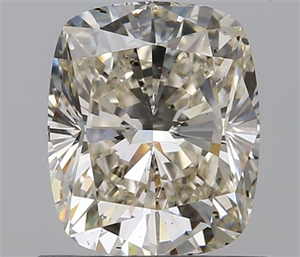 1.01 Carats, Cushion L Color, SI2 Clarity and Certified by GIA