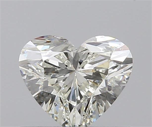 0.60 Carats, Heart J Color, SI2 Clarity and Certified by GIA