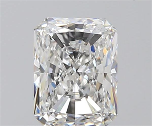 0.79 Carats, Radiant F Color, VVS1 Clarity and Certified by GIA
