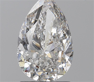 1.50 Carats, Pear E Color, SI2 Clarity and Certified by GIA