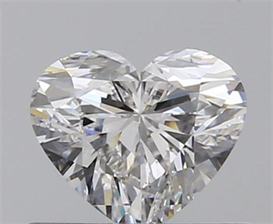 0.60 Carats, Heart F Color, VS2 Clarity and Certified by GIA