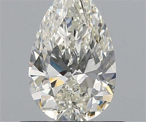 0.70 Carats, Pear H Color, VVS1 Clarity and Certified by GIA