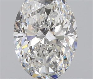 0.72 Carats, Oval F Color, SI1 Clarity and Certified by GIA