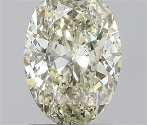 1.03 Carats, Oval M Color, SI2 Clarity and Certified by GIA