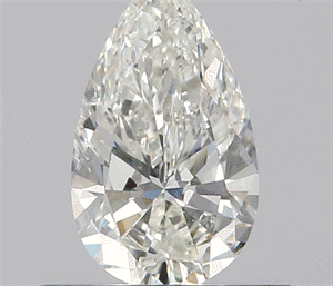 0.50 Carats, Pear I Color, SI2 Clarity and Certified by GIA