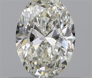 0.60 Carats, Oval J Color, VS2 Clarity and Certified by GIA
