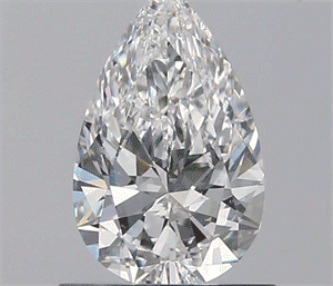 0.75 Carats, Pear D Color, VS1 Clarity and Certified by GIA