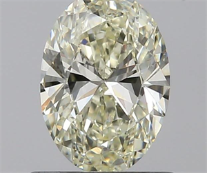 0.70 Carats, Oval M Color, VVS2 Clarity and Certified by GIA