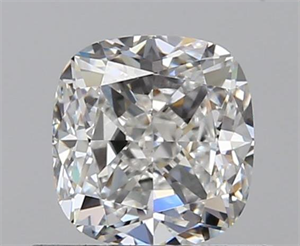 0.70 Carats, Cushion F Color, VVS1 Clarity and Certified by GIA