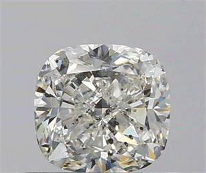 0.70 Carats, Cushion J Color, SI2 Clarity and Certified by GIA