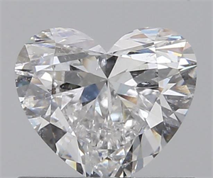 0.62 Carats, Heart E Color, SI2 Clarity and Certified by GIA