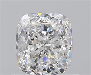 0.74 Carats, Cushion E Color, SI1 Clarity and Certified by GIA