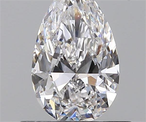0.60 Carats, Pear D Color, VS1 Clarity and Certified by GIA