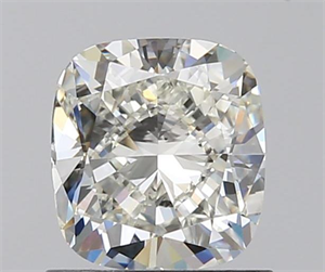 1.00 Carats, Cushion J Color, VS2 Clarity and Certified by GIA