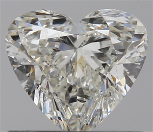 0.70 Carats, Heart J Color, SI2 Clarity and Certified by GIA