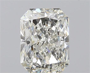 0.50 Carats, Radiant J Color, VVS2 Clarity and Certified by GIA