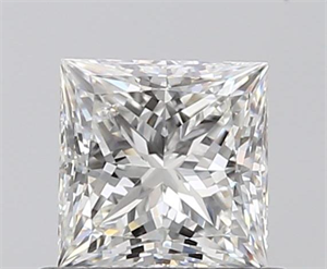0.60 Carats, Princess G Color, VS1 Clarity and Certified by GIA