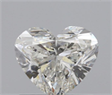 0.80 Carats, Heart I Color, SI2 Clarity and Certified by GIA