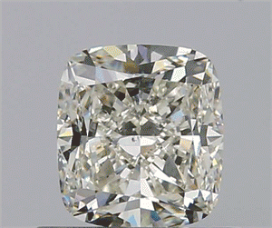 0.72 Carats, Cushion L Color, VS2 Clarity and Certified by GIA