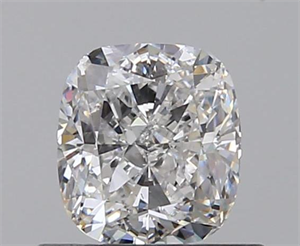 0.70 Carats, Cushion E Color, VS2 Clarity and Certified by GIA