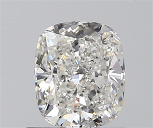 1.00 Carats, Cushion H Color, SI2 Clarity and Certified by GIA