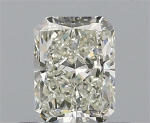 0.50 Carats, Radiant K Color, VVS2 Clarity and Certified by GIA