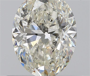 0.70 Carats, Oval I Color, SI2 Clarity and Certified by GIA