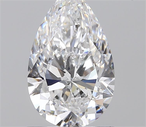 1.11 Carats, Pear D Color, SI1 Clarity and Certified by GIA