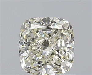 1.01 Carats, Cushion L Color, VVS1 Clarity and Certified by GIA