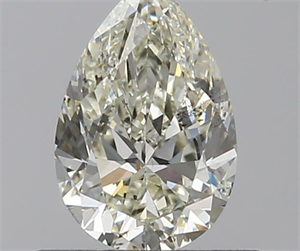 0.71 Carats, Pear L Color, SI2 Clarity and Certified by GIA