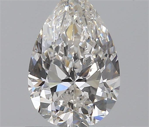 Picture of 1.00 Carats, Pear H Color, SI2 Clarity and Certified by GIA