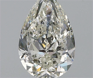 1.05 Carats, Pear K Color, SI2 Clarity and Certified by GIA