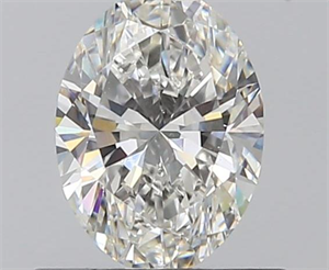 0.70 Carats, Oval F Color, VS1 Clarity and Certified by GIA
