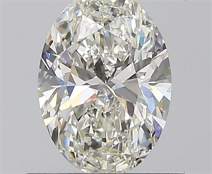 0.70 Carats, Oval I Color, VVS1 Clarity and Certified by GIA