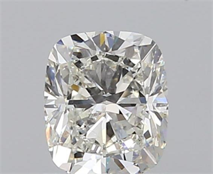 1.00 Carats, Cushion I Color, SI2 Clarity and Certified by GIA