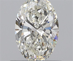 0.70 Carats, Oval H Color, VVS1 Clarity and Certified by GIA