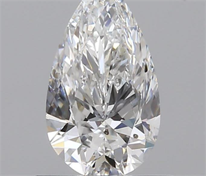0.75 Carats, Pear E Color, SI2 Clarity and Certified by GIA